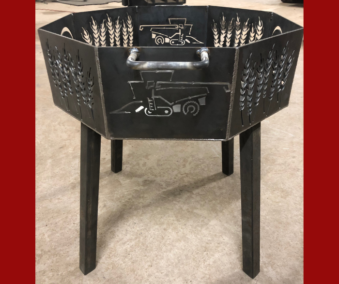 Metal Fabrication Custom Welded Fire Pits – HL Guest Handmade
